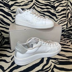 Golden Goose Sneakers Pure Star White